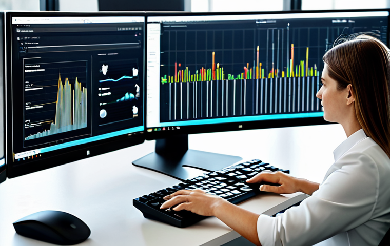 A professional businesswoman in a modest business suit, seated at a sleek, minimalist desk in a modern, sunlit office. Multiple large monitors display intuitive project management interfaces and AI-powered data visualizations, showcasing efficient workflow automation. Her hands are naturally resting on a keyboard, perfectly formed, reflecting focused productivity. The environment is impeccably organized, with a sense of calm efficiency. High-quality professional photography, perfect anatomy, correct proportions, natural pose, well-formed hands, proper finger count, natural body proportions. safe for work, appropriate content, fully clothed, professional, family-friendly.