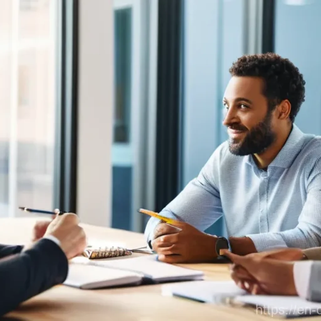 디지털 도구를 활용한 고객 피드백 수집 방법 - **Prompt:** A diverse group of professionals, casually yet smartly dressed, gathered around a large,...