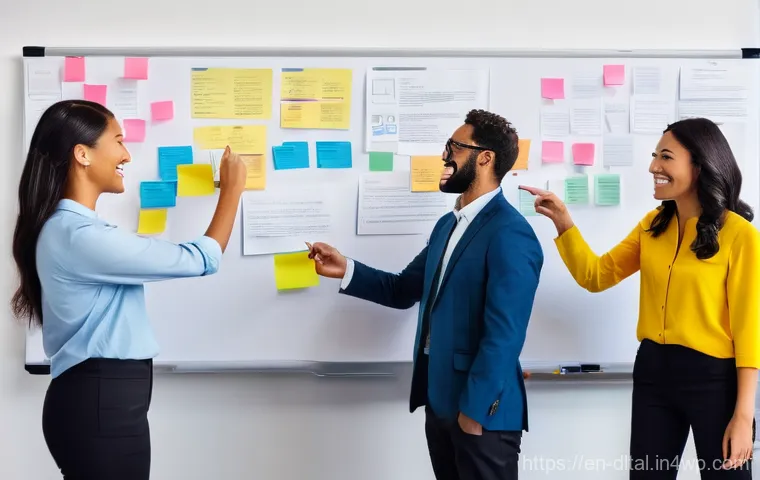 디지털 도구를 활용한 고객 피드백 수집 방법 - **Prompt:** A focused UX designer, a woman in her late 20s or early 30s wearing stylish, professiona...